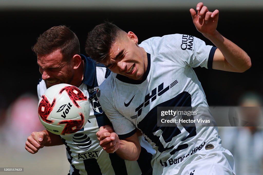 Pumas UNAM v Monterrey - Torneo Clausura 2020 Liga MX