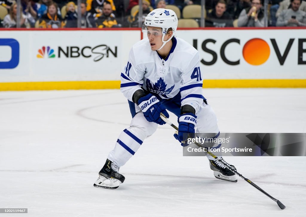 NHL: FEB 18 Maple Leafs at Penguins