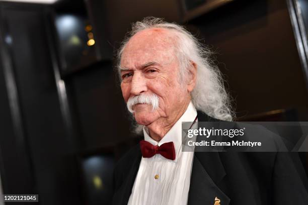 David Crosby attends the 62nd Annual GRAMMY Awards at STAPLES Center on January 26, 2020 in Los Angeles, California.