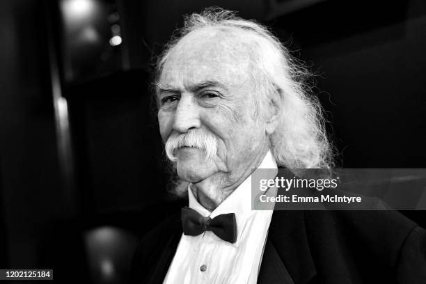 David Crosby attends the 62nd Annual GRAMMY Awards at STAPLES Center on January 26, 2020 in Los Angeles, California.