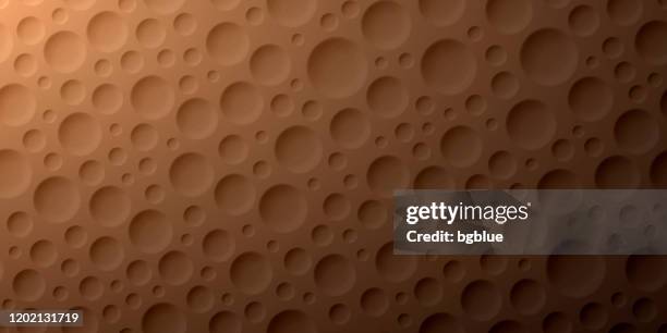 abstract brown background - geometric texture - chocolate balls stock illustrations