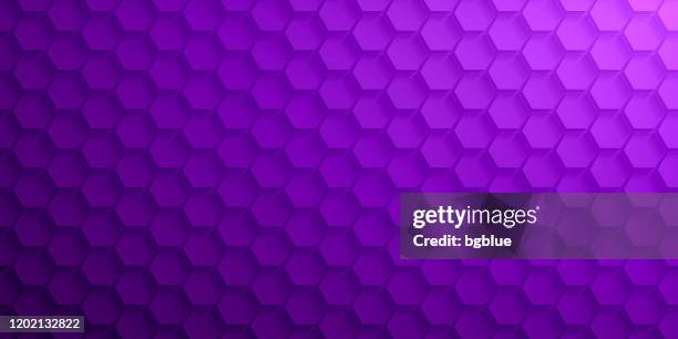 abstract purple background - geometric texture - honeycomb pattern background stock illustrations