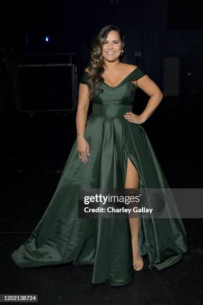 Kimie Miner attends the 62nd Annual GRAMMY Awards Premiere Ceremony at Microsoft Theater on January 26, 2020 in Los Angeles, California.