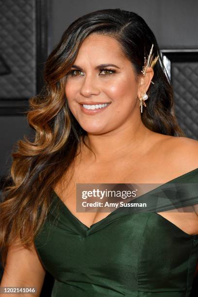 Kimie Miner attends the 62nd Annual GRAMMY Awards at Staples Center on January 26, 2020 in Los Angeles, California.