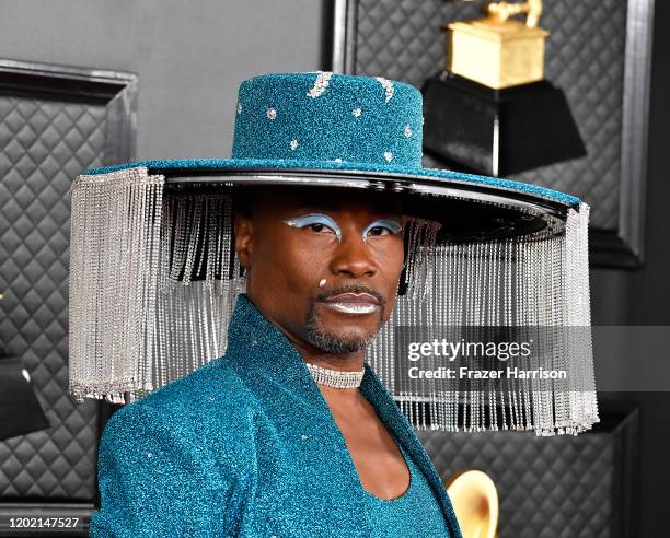 Billy Porter attends the 62nd Annual GRAMMY Awards at STAPLES Center on January 26, 2020 in Los Angeles, California.