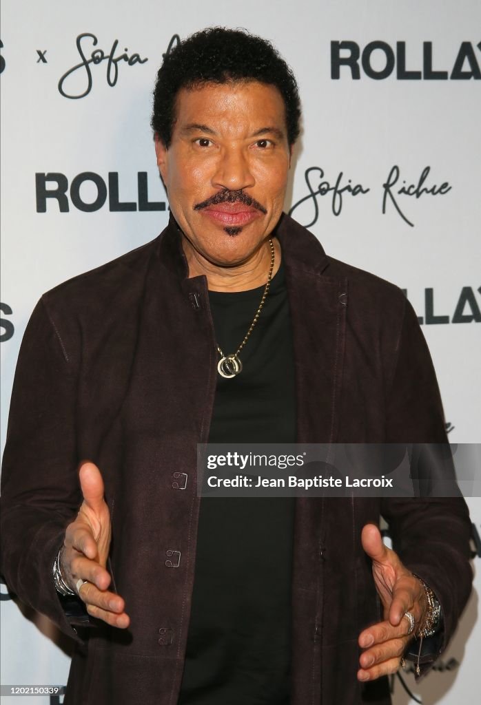 Lionel Richie attends Rolla's x Sofia Richie Collection Launch Event