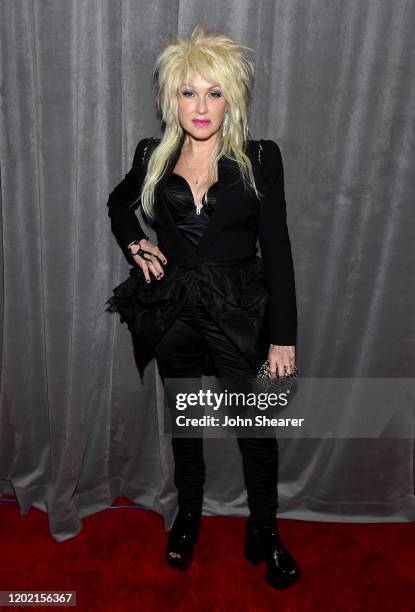 Cyndi Lauper attends the 62nd Annual GRAMMY Awards at STAPLES Center on January 26, 2020 in Los Angeles, California.