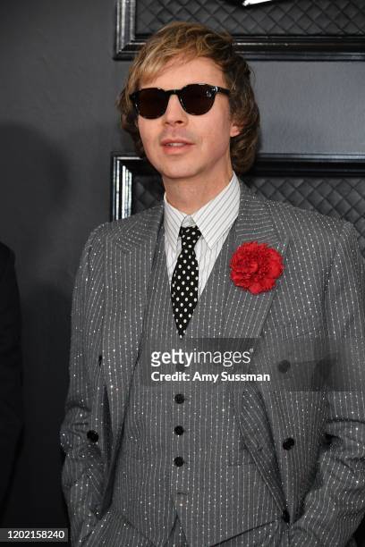 Beck attends the 62nd Annual GRAMMY Awards at Staples Center on January 26, 2020 in Los Angeles, California.