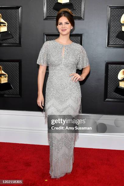 Lana Del Rey attends the 62nd Annual GRAMMY Awards at Staples Center on January 26, 2020 in Los Angeles, California.