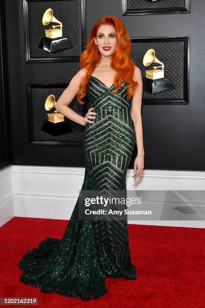 Bonnie McKee attends the 62nd Annual GRAMMY Awards at Staples Center on January 26, 2020 in Los Angeles, California.