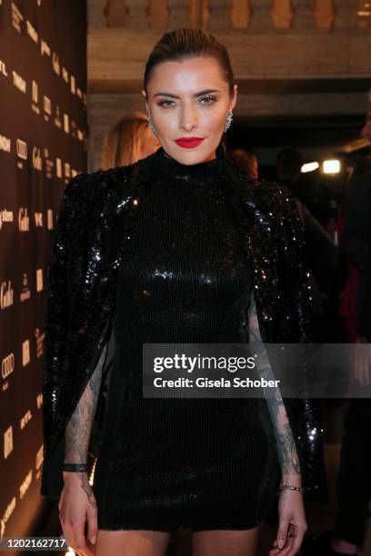 Sophia Thomalla during the Berlin Opening Night by Bertelsmann Content Alliance at hotel "Das Stue" on February 20, 2020 in Berlin, Germany.