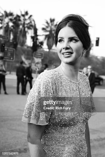 Lana Del Rey attends the 62nd Annual GRAMMY Awards at STAPLES Center on January 26, 2020 in Los Angeles, California.