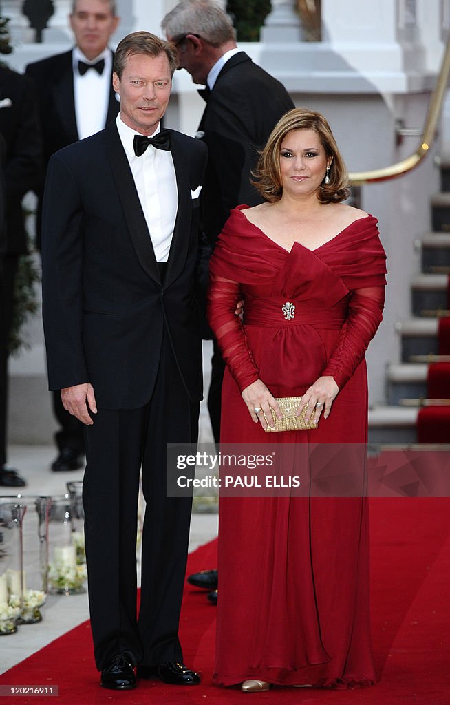 Luxembourg's Grand Duke Henri and wife g