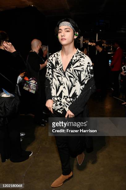 Of BTS attends the 62nd Annual GRAMMY Awards at STAPLES Center on January 26, 2020 in Los Angeles, California.
