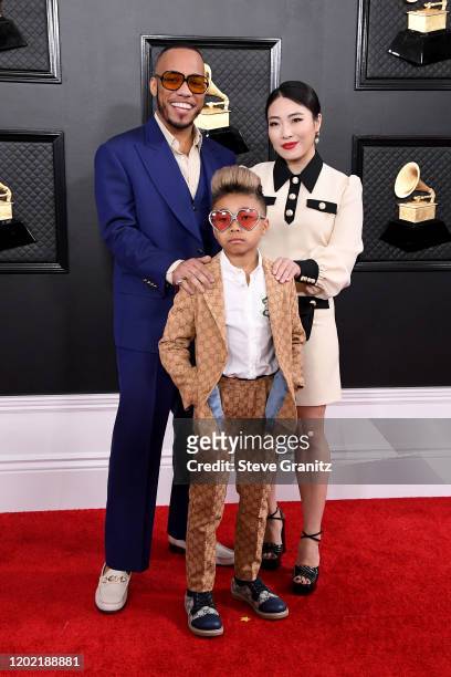 Anderson Paak, Soul Rasheed, and Jae Lin attend the 62nd Annual GRAMMY Awards at Staples Center on January 26, 2020 in Los Angeles, California.