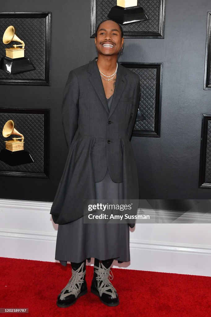 Steve Lacy attends the 62nd Annual GRAMMY Awards at Staples Center on Steve Lacy attends the 62nd Annual GRAMMY Awards at Staples Center on