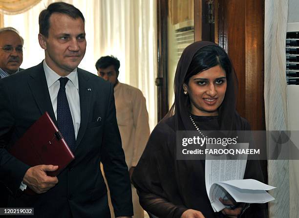 Wo Rabbani Pakistan's Foreign Minister Hina Rabbani Khar and her Polish... News ...