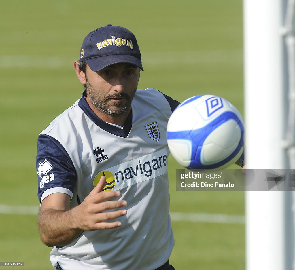 FC Parma Pre-Season Training Session