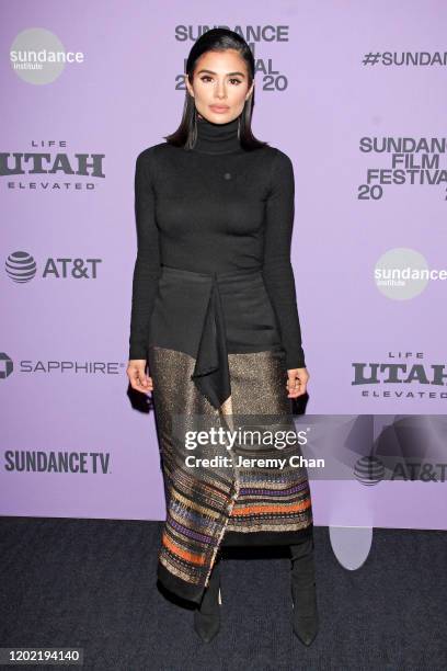 Diane Guerrero attends the 2020 Sundance Film Festival - "Blast Beat" Premiere at The Ray on January 26, 2020 in Park City, Utah.