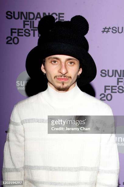 Moisés Arias attends the 2020 Sundance Film Festival - "Blast Beat" Premiere at The Ray on January 26, 2020 in Park City, Utah.
