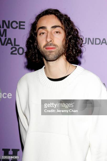 Mateo Arias attends the 2020 Sundance Film Festival - "Blast Beat" Premiere at The Ray on January 26, 2020 in Park City, Utah.