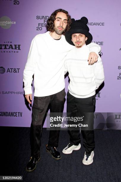 Moisés Arias attends the 2020 Sundance Film Festival - "Blast Beat" Premiere at The Ray on January 26, 2020 in Park City, Utah.