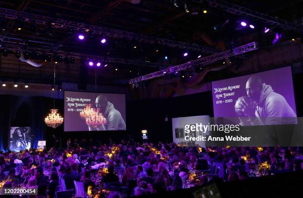 General view of atmosphere during Steven Tyler's Third Annual GRAMMY Awards Viewing Party to benefit Janie’s Fund presented by Live Nation at Raleigh...