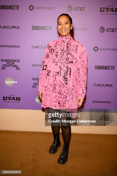 Tara Basro attends the 2020 Sundance Film Festival - "Impetigore" Premiere at Egyptian Theatre on January 26, 2020 in Park City, Utah.