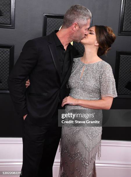 Lana Del Rey and Sean Larkin arrives at the 62nd Annual GRAMMY Awards at Staples Center on January 26, 2020 in Los Angeles, California.