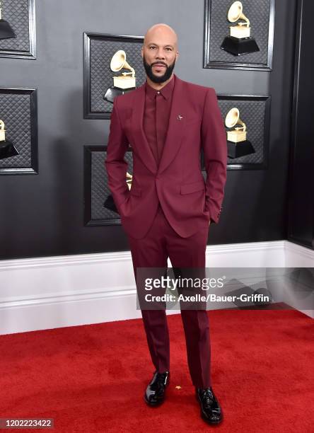 Common attends the 62nd Annual GRAMMY Awards at Staples Center on January 26, 2020 in Los Angeles, California.