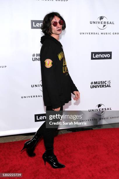 Ezra Miller attends the 2020 Grammy after party hosted by Universal Music Group on January 26, 2020 in Los Angeles, California.