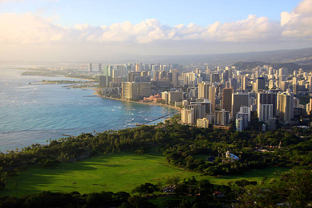 honolulu skylineffrom diamond head