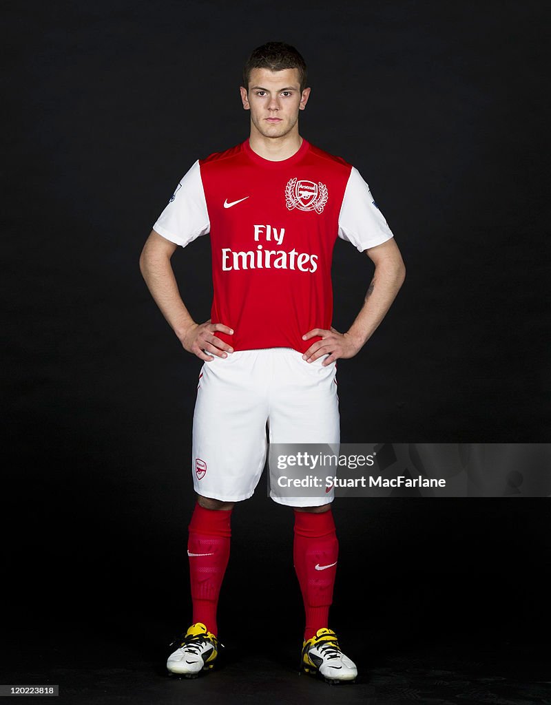 Arsenal Home Kit Photo Shoot