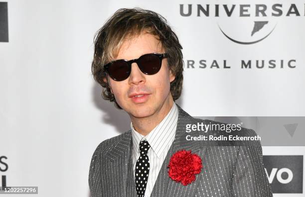 Beck attends Universal Music Group Hosts 2020 Grammy After Party on January 26, 2020 in Los Angeles, California.