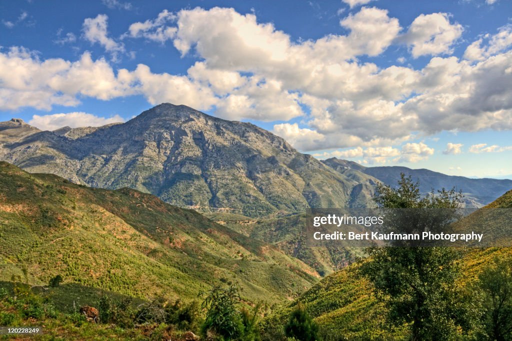 Mountain landscape, San Pedro de Alcántara