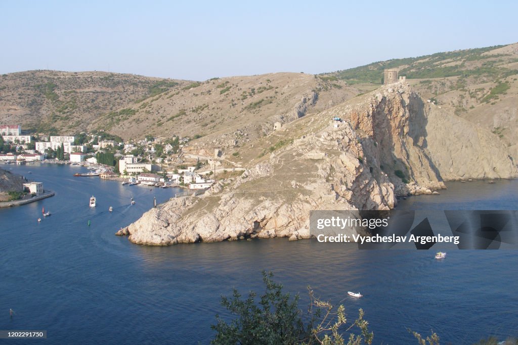 Balaklava Bay in Crimea