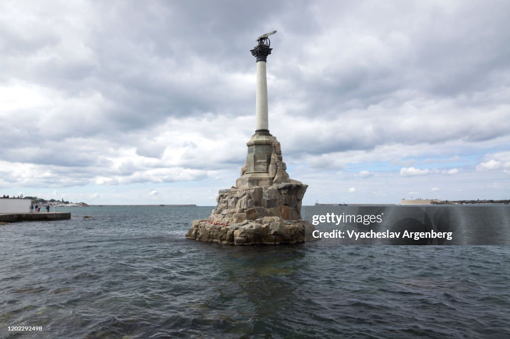 The Monument to the Sunken Ships, Sevastopol, Crimea