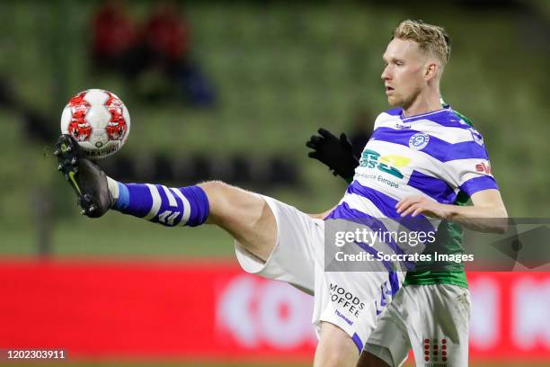 Stefan Nijland of De Graafschap during the Dutch Keuken Kampioen Divisie match between FC Dordrecht v De Graafschap at the Riwal Hoogwerkers Stadium...