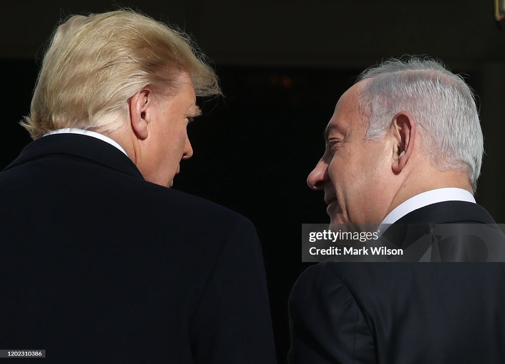 President Trump Welcomes Israeli Prime Minister Benjamin Netanyahu To White House