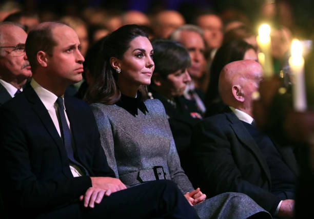 GBR: The Duke And Duchess Of Cambridge Attend The UK Holocaust Memorial Day Commemorative Ceremony