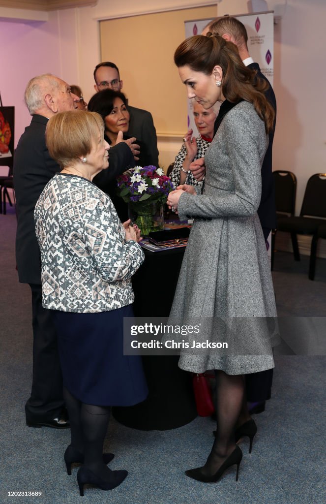 The Duke And Duchess Of Cambridge Attend The UK Holocaust Memorial Day Commemorative Ceremony