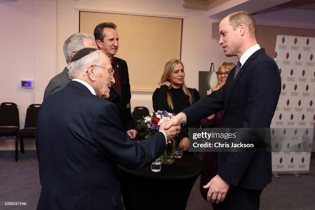 The Duke And Duchess Of Cambridge Attend The UK Holocaust Memorial Day Commemorative Ceremony