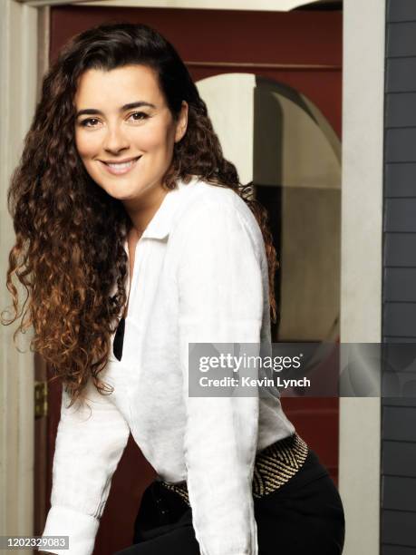 Actress Cote de Pablo is photographed for TV Guide Magazine on July 31, 2019 in Los Angeles, California.