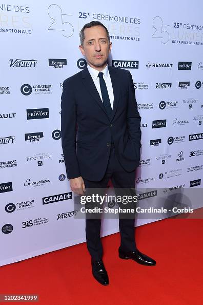Gad Elmaleh attends the 25th "Lumieres De La Presse Internationale