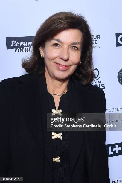Carole Amiel attends the 25th "Lumieres De La Presse Internationale" Ceremony on January 27, 2020 in Paris, France.