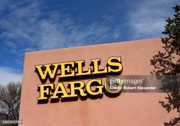 Wells Fargo bank in Santa Fe, New Mexico.