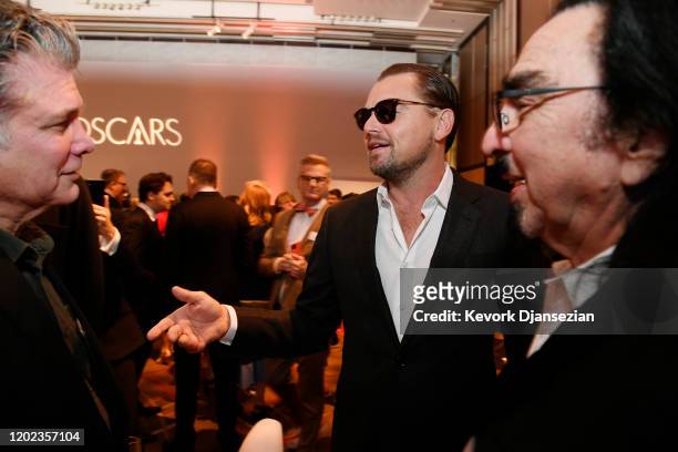 Leonardo DiCaprio and George DiCaprio attend the 92nd Oscars Nominees Luncheon on January 27, 2020 in Hollywood, California.