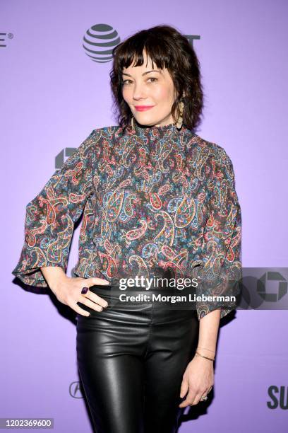 Producer and subject Natasha Gregson Wagner attends the 2020 Sundance Film Festival - "Natalie Wood: What Remains Behind" Premiere at The Marc...