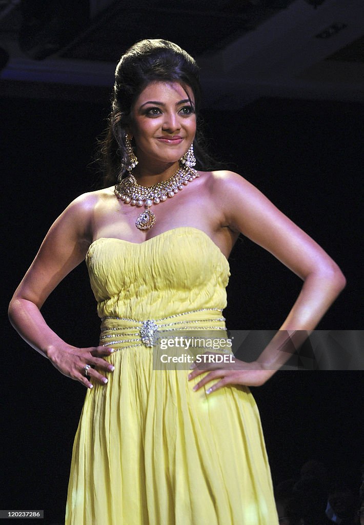 South Indian Bollywood actress Kajal Agg