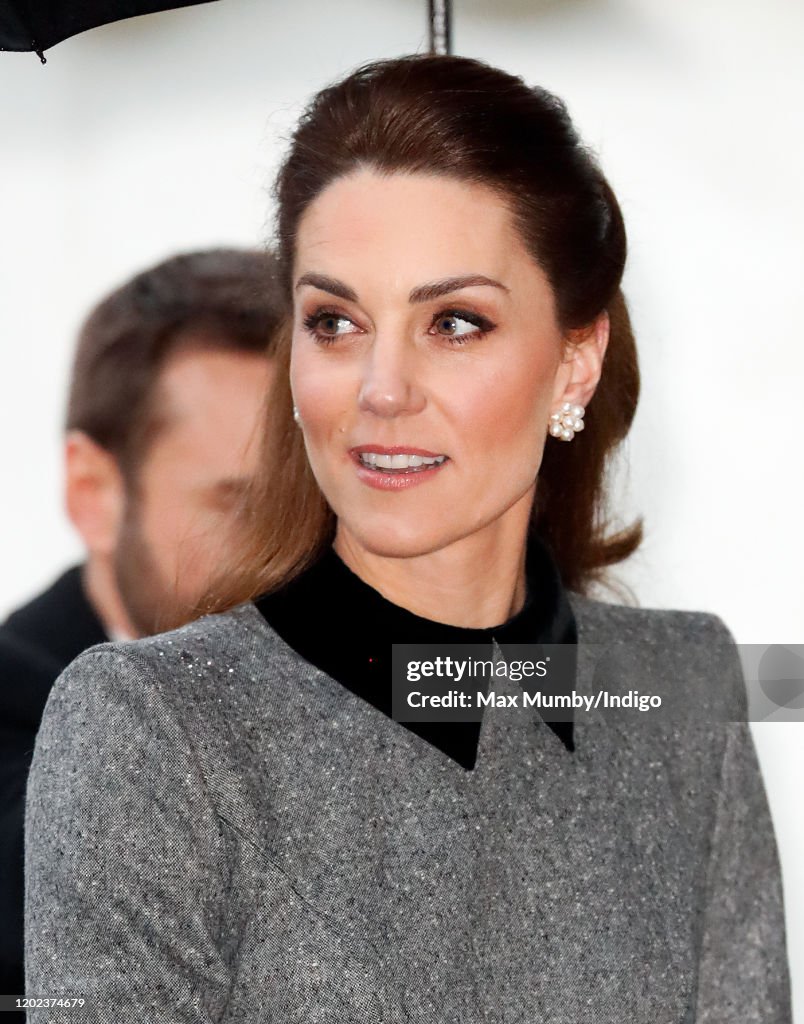 The Duke And Duchess Of Cambridge Attend The UK Holocaust Memorial Day